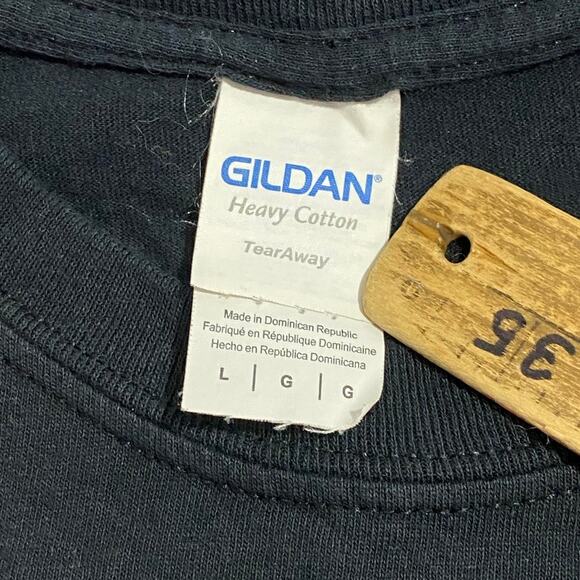 Game of Thrones T-Shirt Men’s Large Black Skull & Flames Graphic Tee - Picture 3 of 8